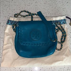 Tory Burch Teal Crossbody Bag